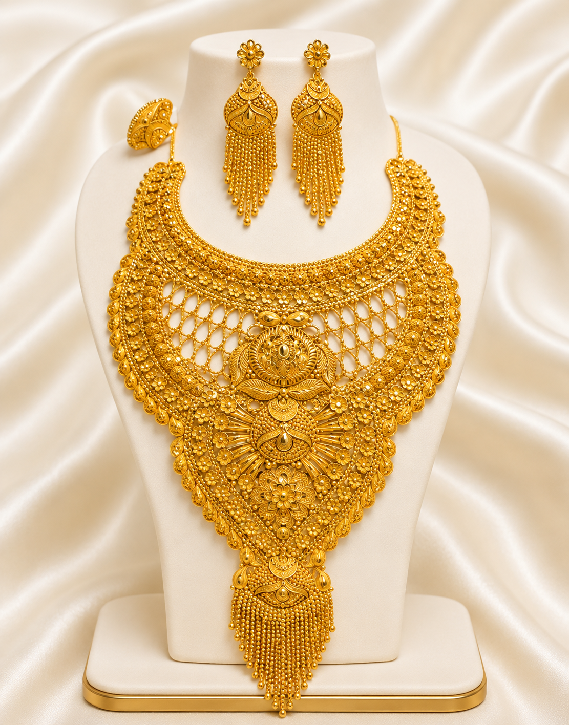 00957 - Necklace - 2 Gram Gold Plated