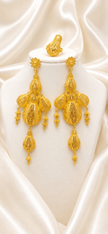00764 - Boucle d'oreille - Plaqué or 2 grammes