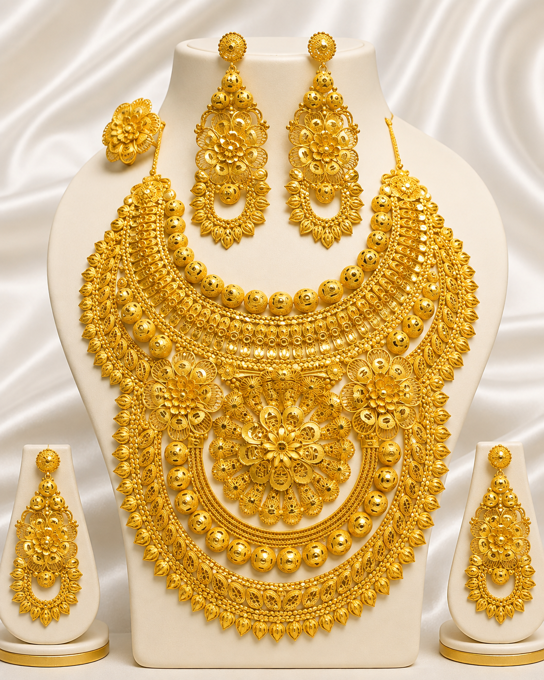 00958 - Necklace - 2 Gram Gold Plated
