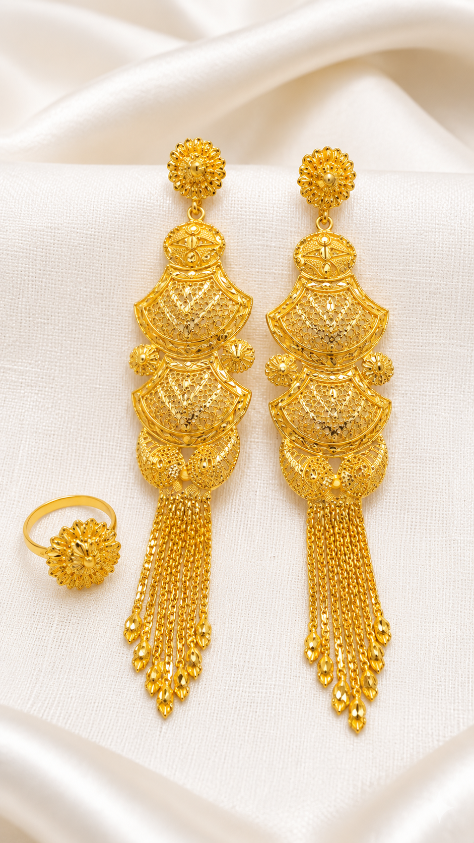 00768 - Earring - 2 Gram Gold Plated