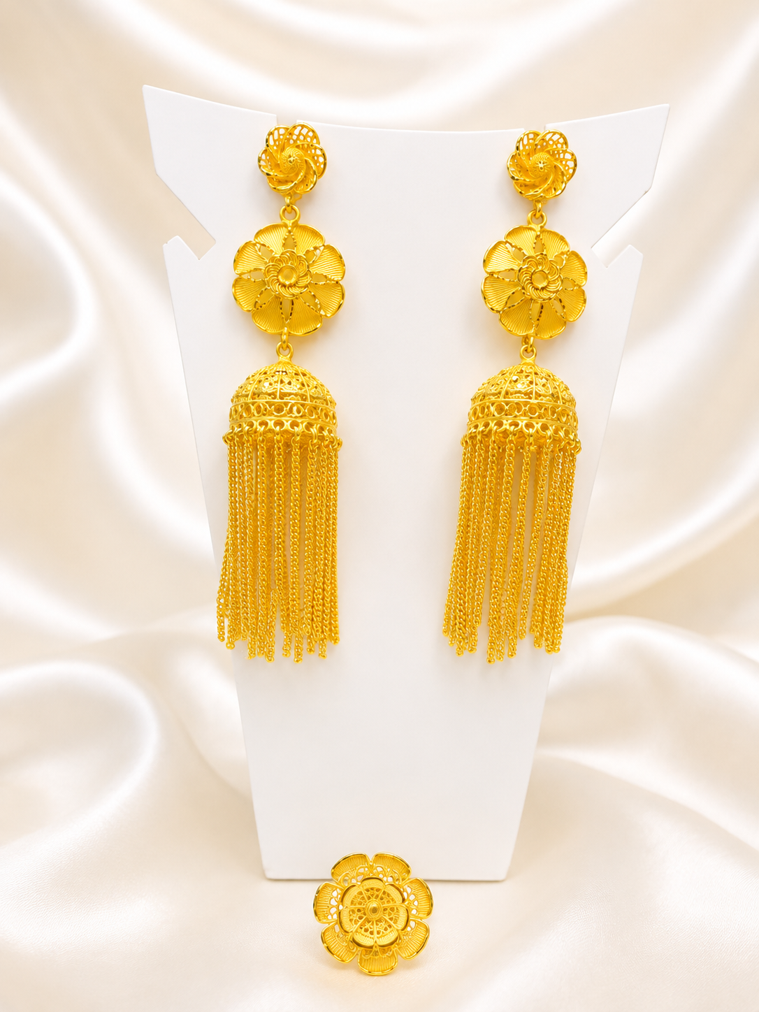 00752 - Boucle d'oreille - Plaqué or 2 grammes