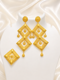 00754 - Boucle d'oreille - Plaqué or 2 grammes