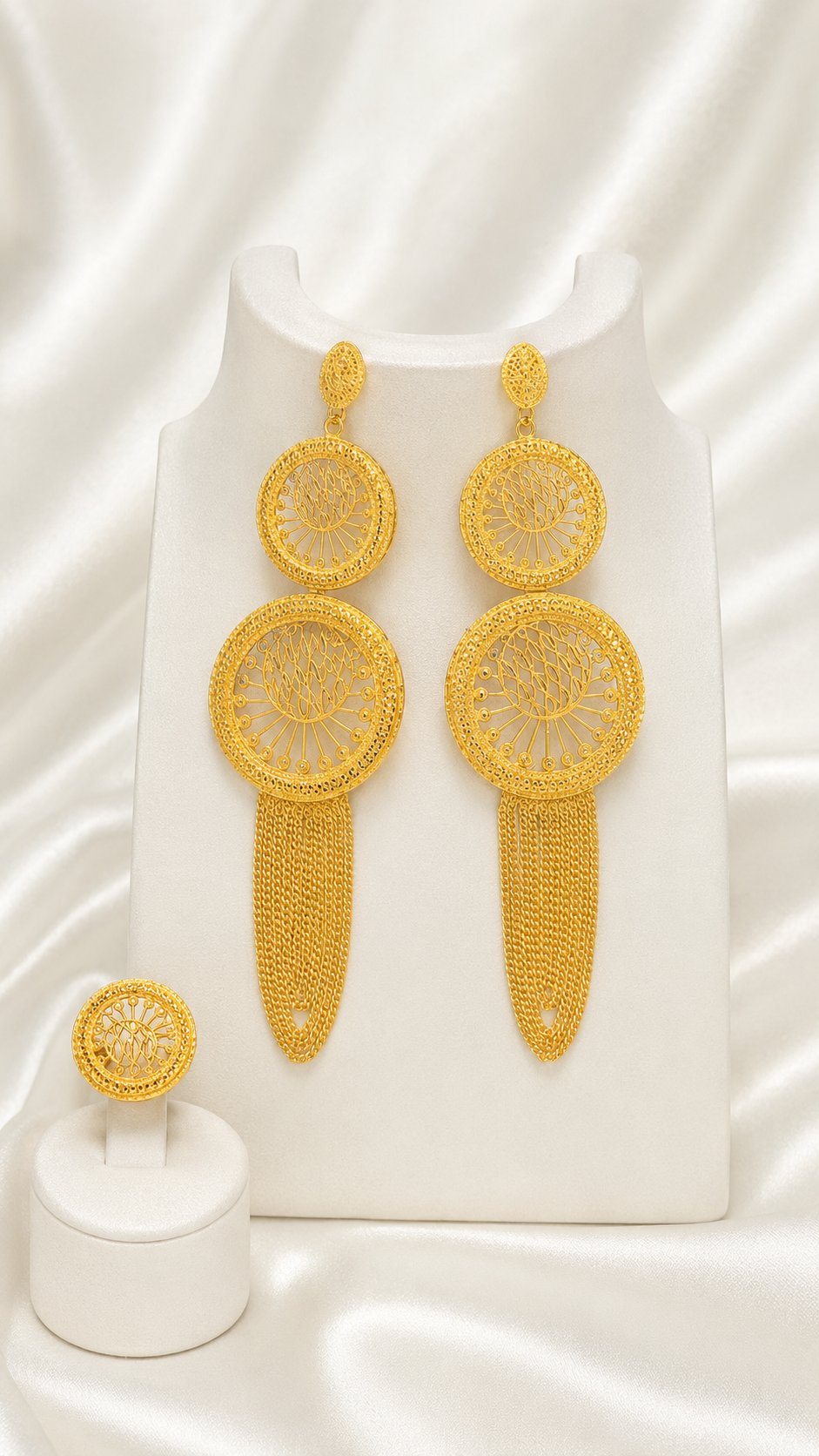 00783 - Boucle d'oreille - Plaqué or 2 grammes