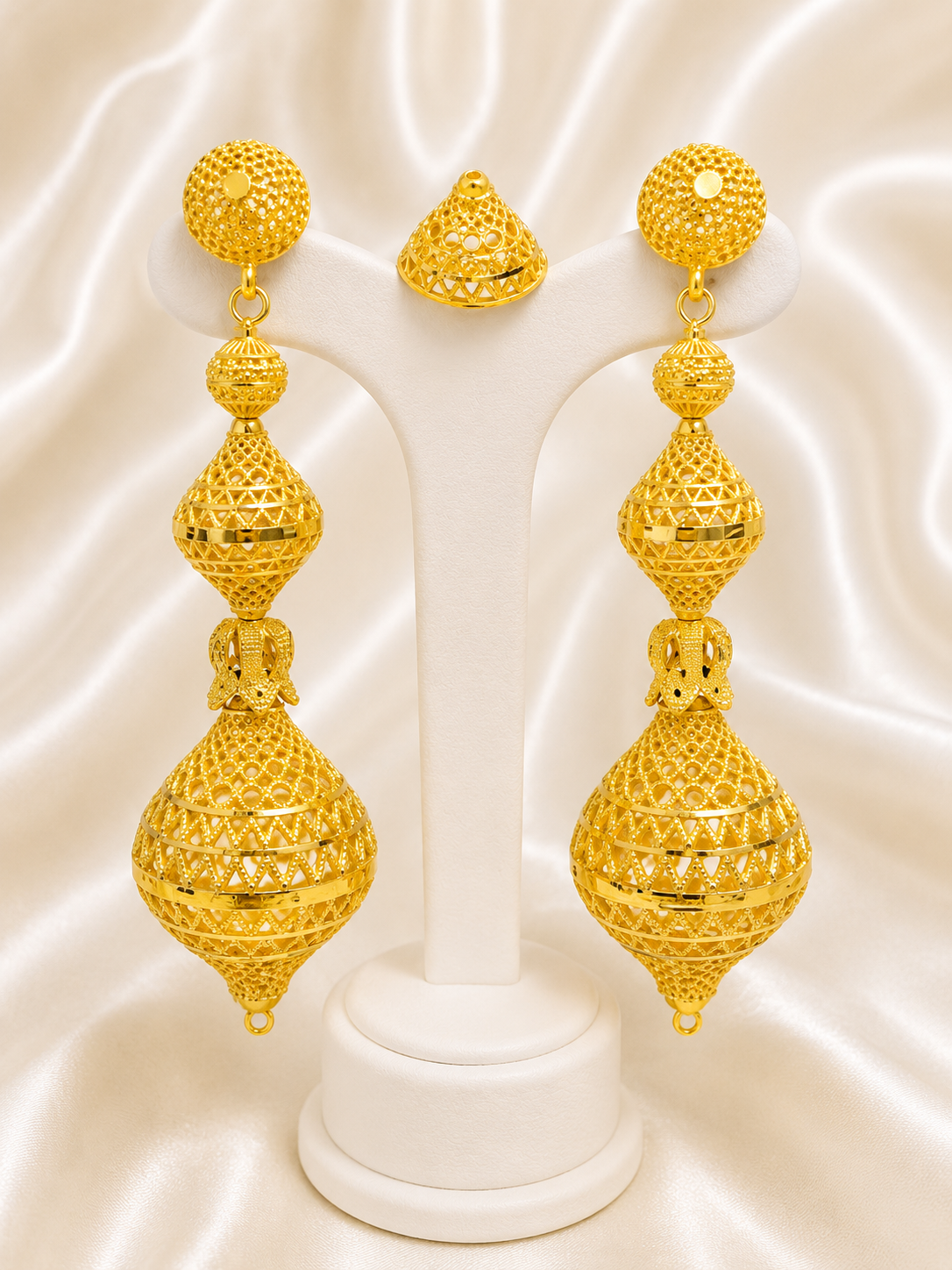 00801 - Earring - 2 Gram Gold Plated