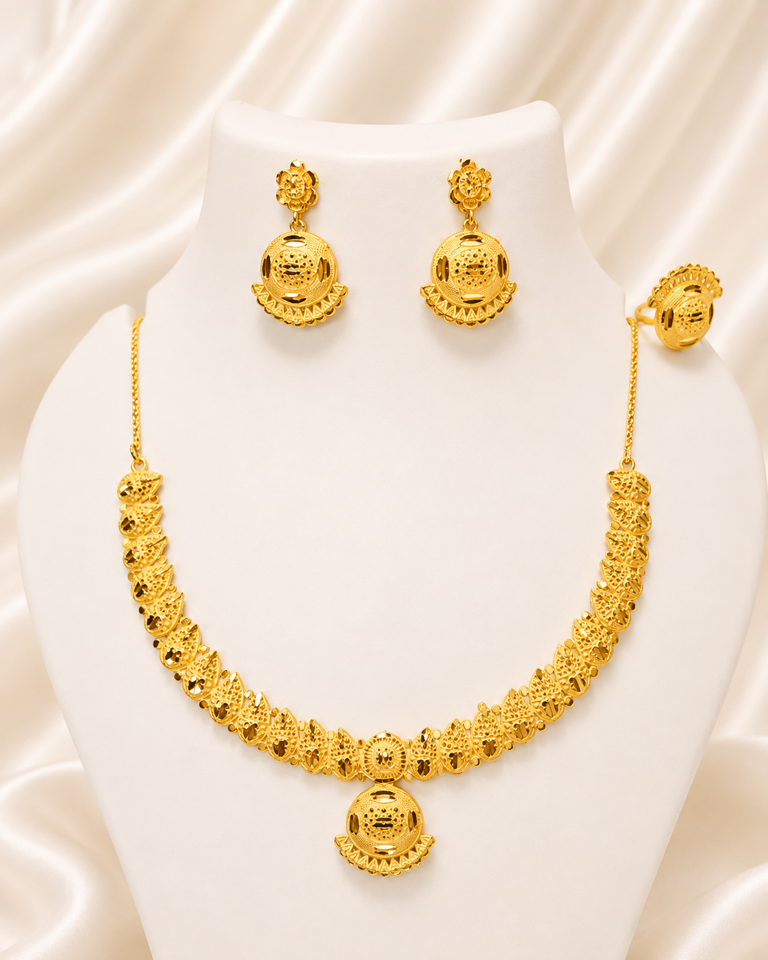 00807 - Necklace - 2 Gram Gold Plated