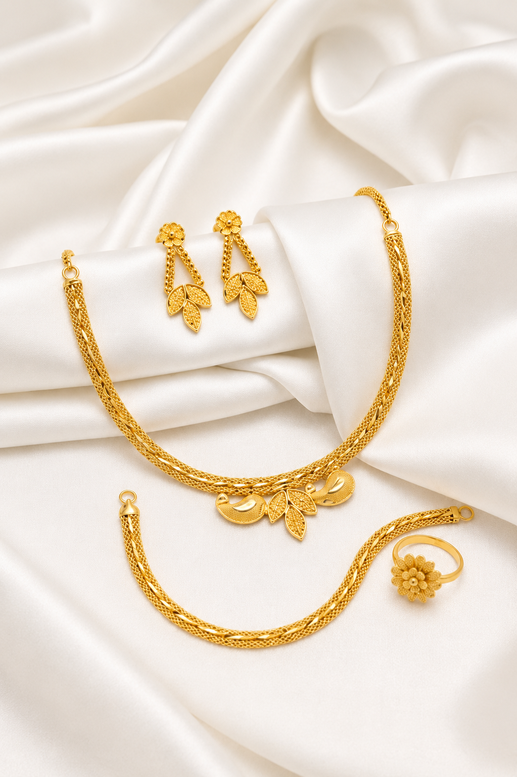 00817 - Necklace - 2 Gram Gold Plated