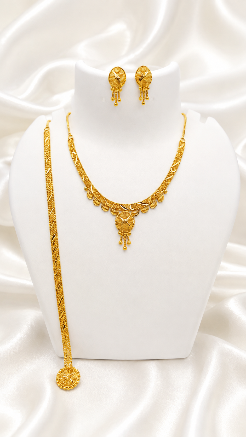 00820 - Necklace - 2 Gram Gold Plated