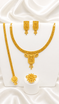 00821 - Necklace - 2 Gram Gold Plated