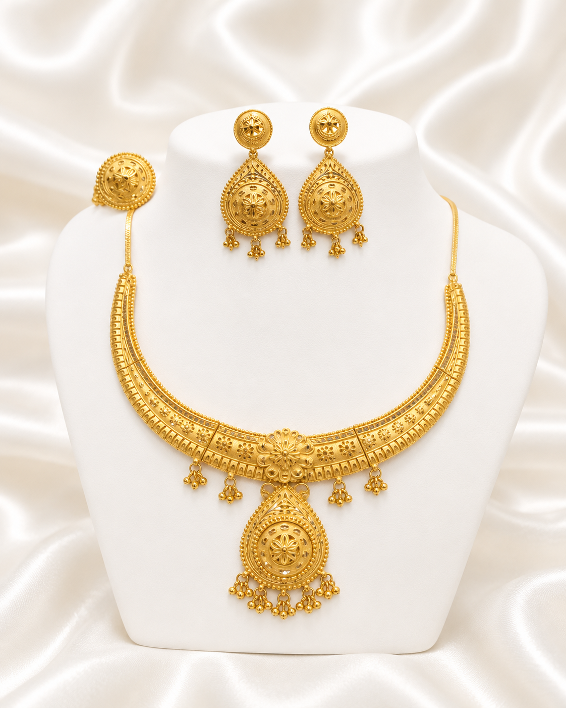 00824 - Necklace - 2 Gram Gold Plated