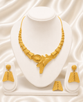 00828 - Necklace - 2 Gram Gold Plated