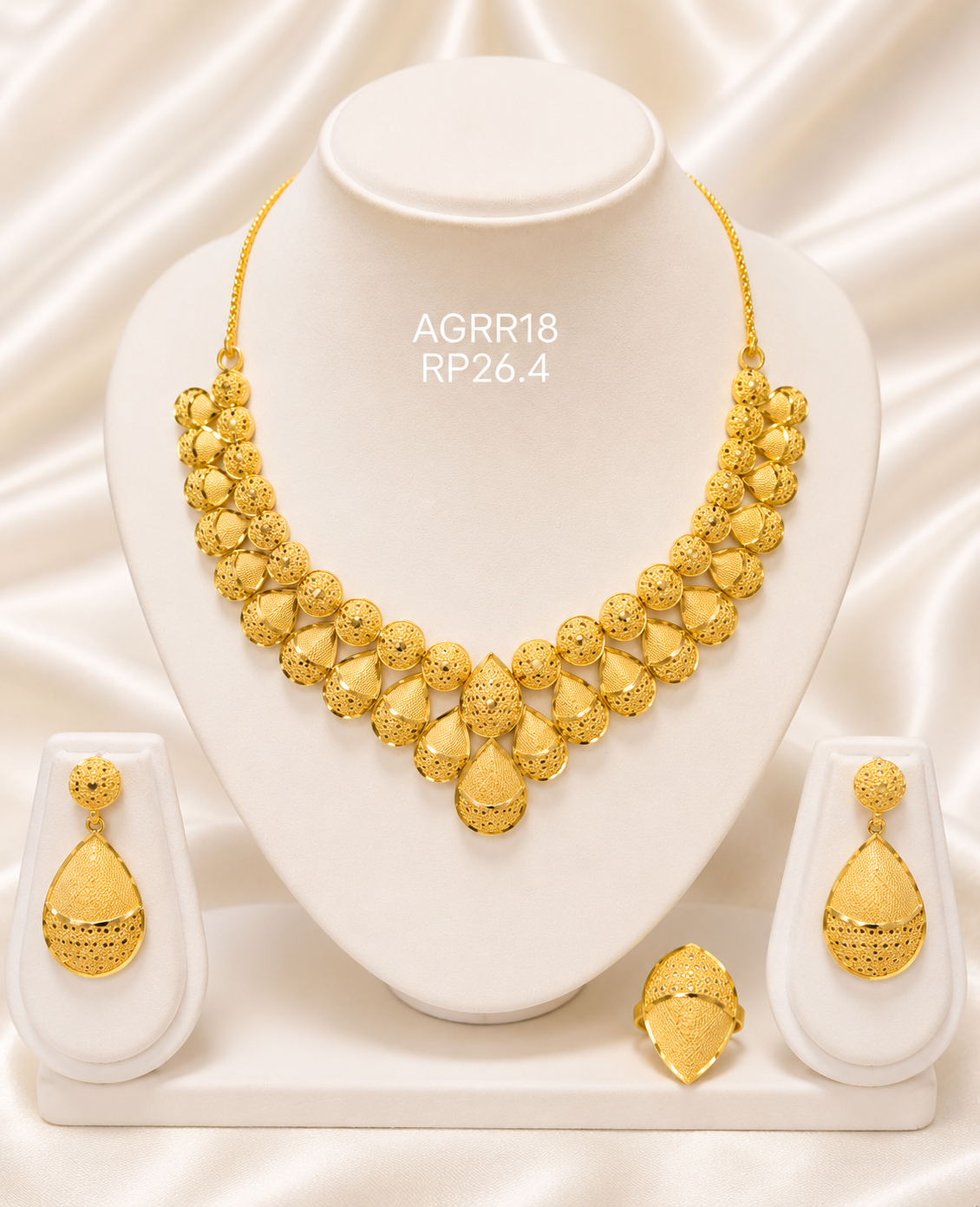 00831 - Necklace - 2 Gram Gold Plated