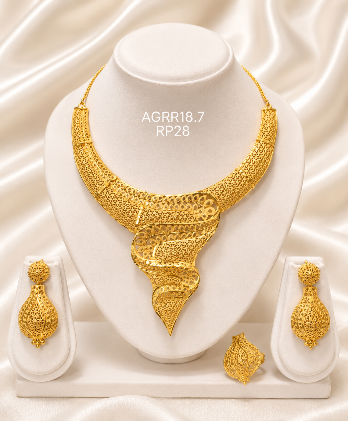 00832 - Necklace - 2 Gram Gold Plated