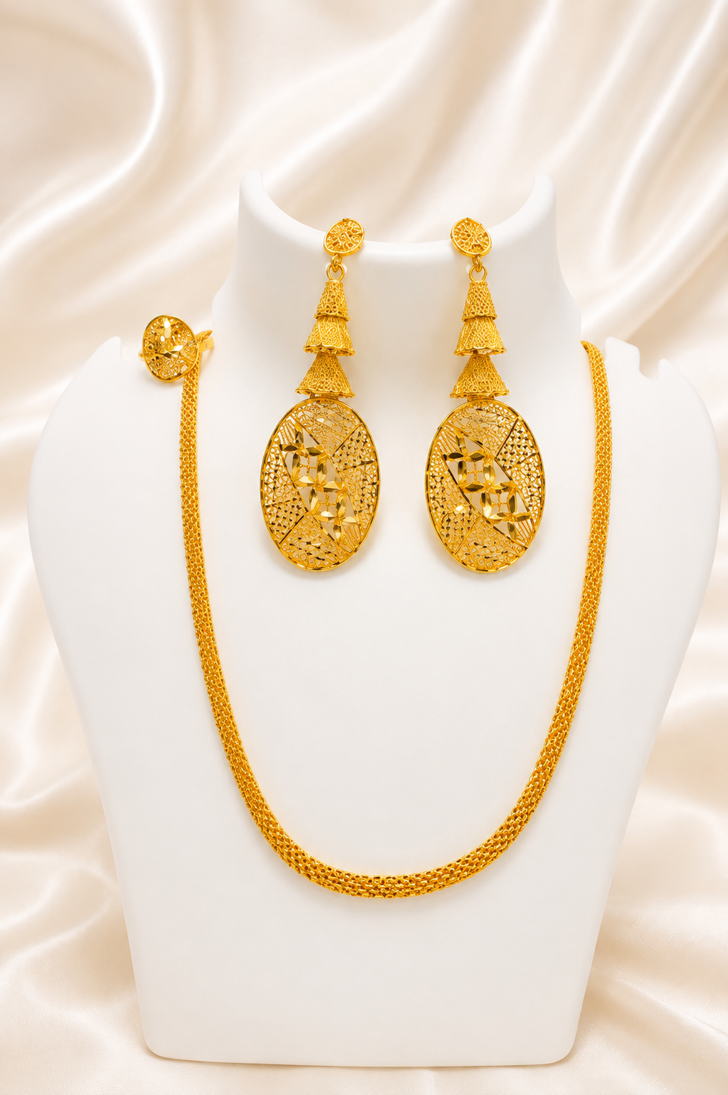00835 - Necklace - 2 Gram Gold Plated