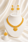 00836 - Necklace - 2 Gram Gold Plated