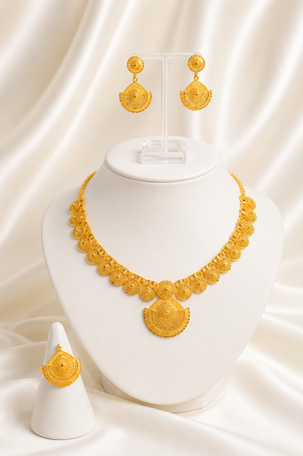 00836 - Necklace - 2 Gram Gold Plated