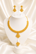00838 - Necklace - 2 Gram Gold Plated