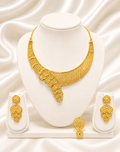 00842 - Necklace - 2 Gram Gold Plated