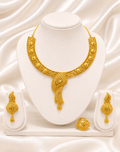 00843 - Necklace - 2 Gram Gold Plated