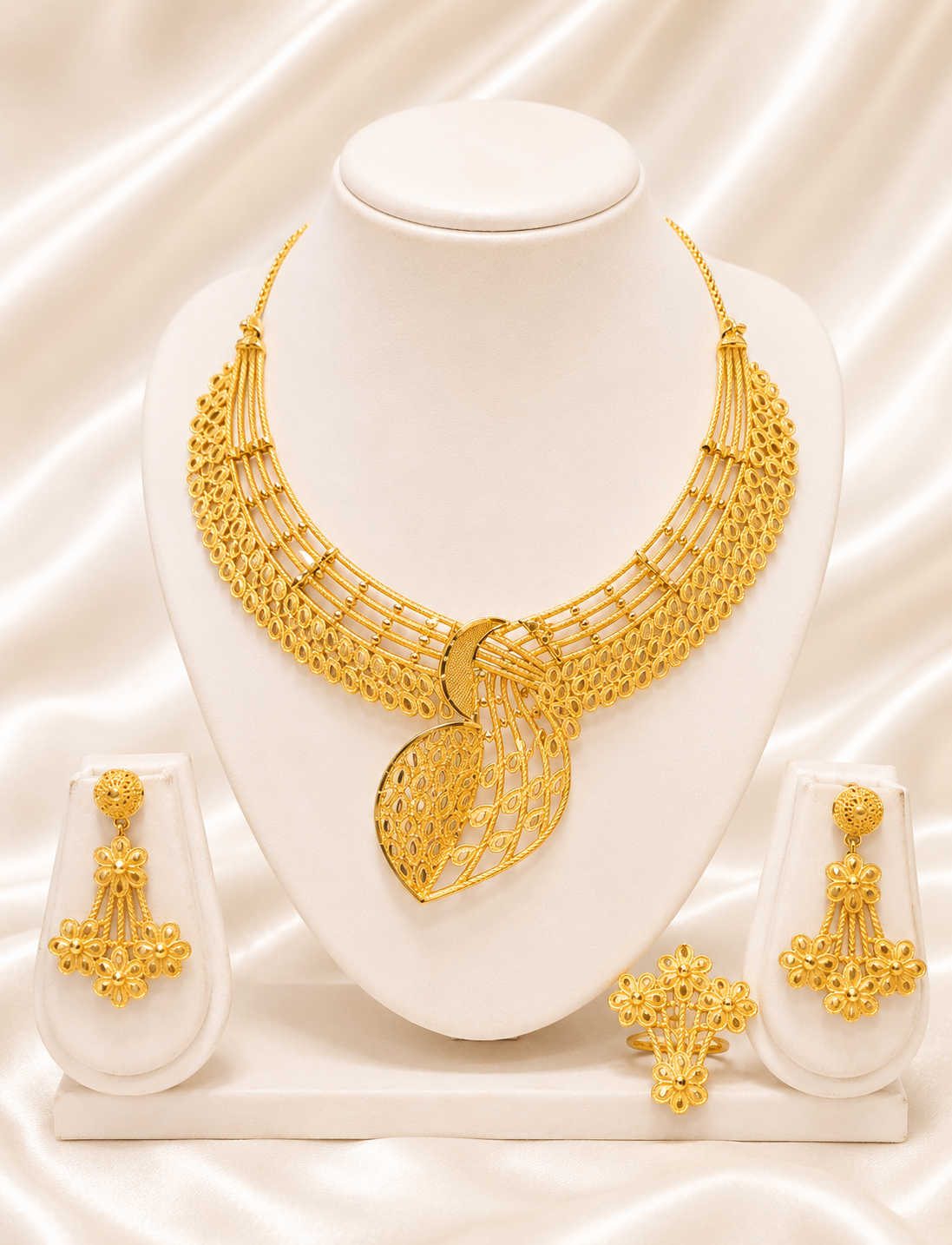 00847 - Necklace - 2 Gram Gold Plated