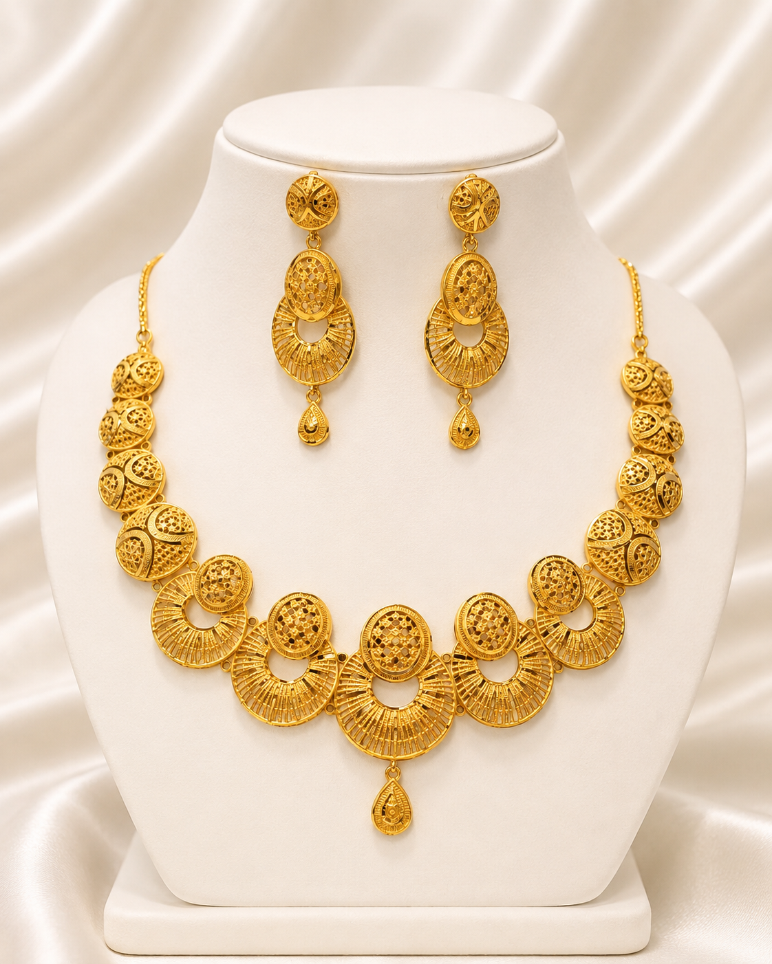 00855 - Necklace - 2 Gram Gold Plated