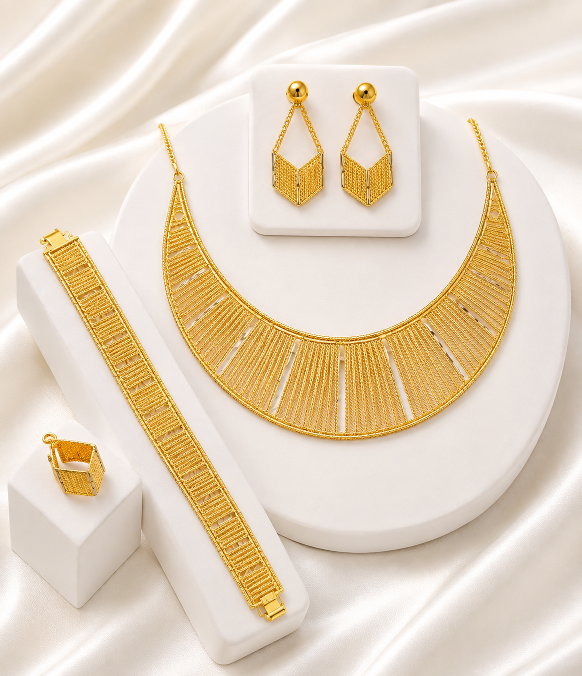 00868 - Necklace - 2 Gram Gold Plated