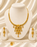 00871 - Necklace - 2 Gram Gold Plated