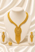 00874 - Necklace - 2 Gram Gold Plated