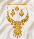 00879 - Necklace - 2 Gram Gold Plated
