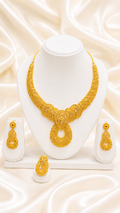 00893 - Necklace - 2 Gram Gold Plated