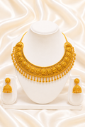 00896 - Necklace - 2 Gram Gold Plated