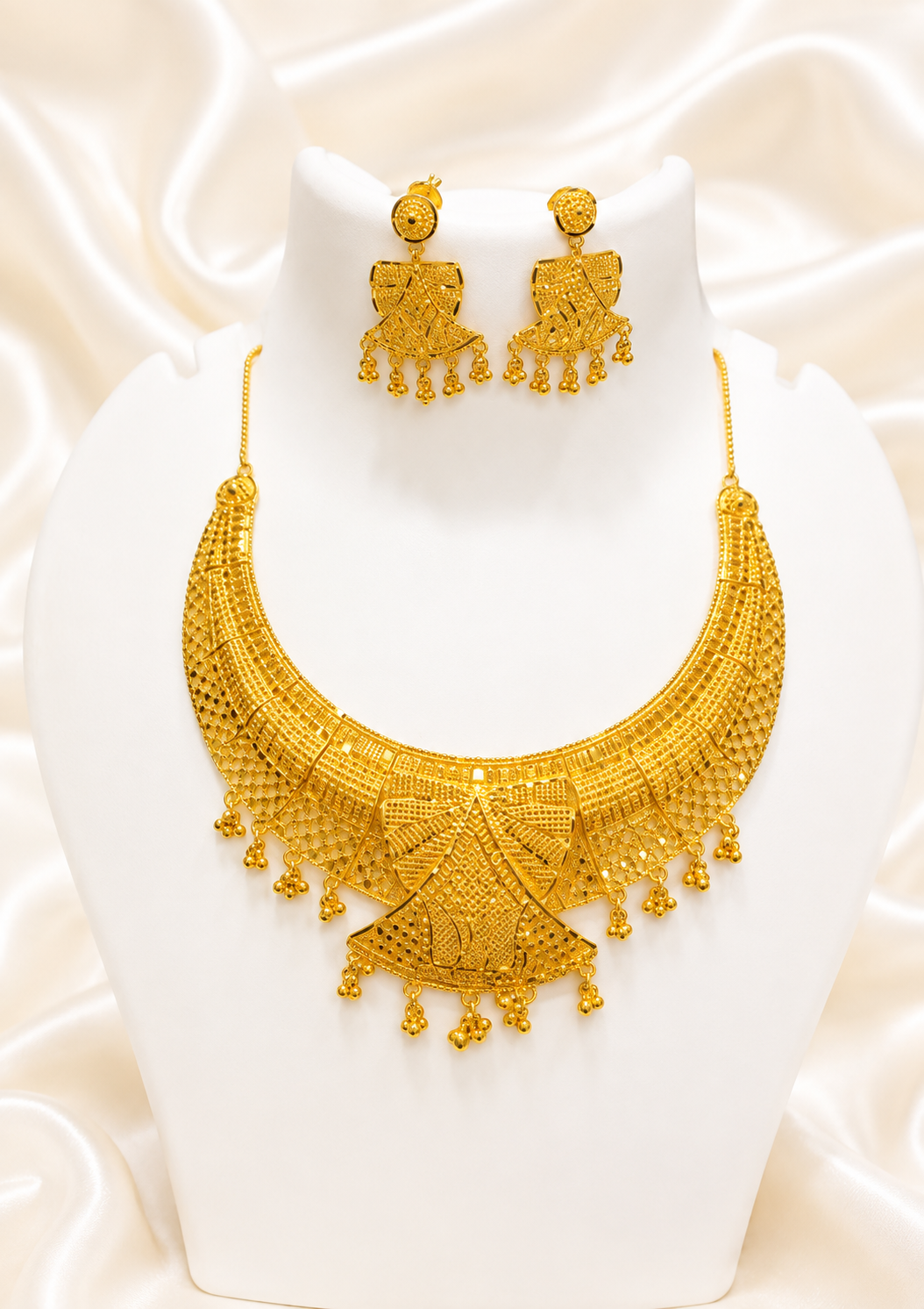 00898 - Necklace - 2 Gram Gold Plated