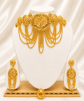 00908 - Necklace - 2 Gram Gold Plated