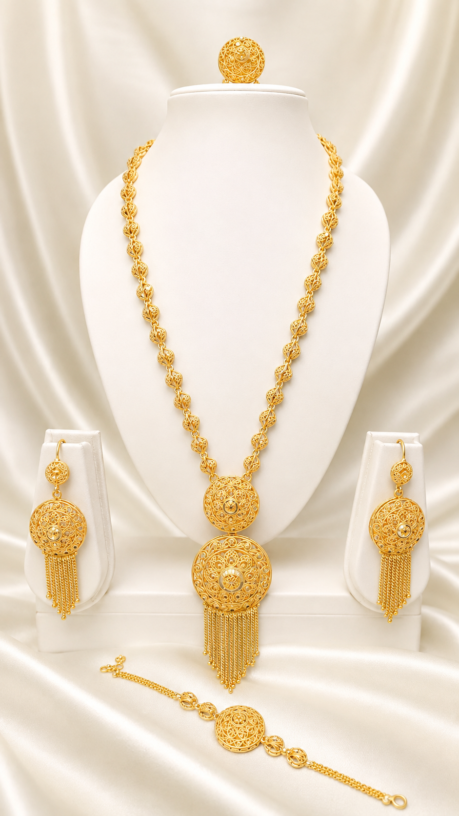 00912 - Necklace - 2 Gram Gold Plated