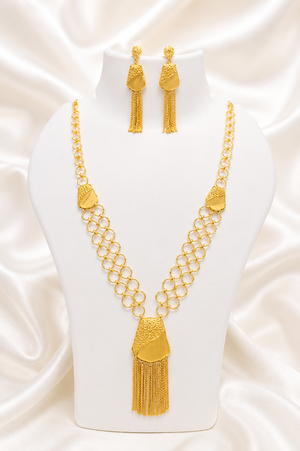 00917 - Necklace - 2 Gram Gold Plated