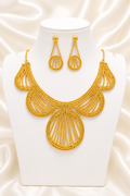 00918 - Necklace - 2 Gram Gold Plated