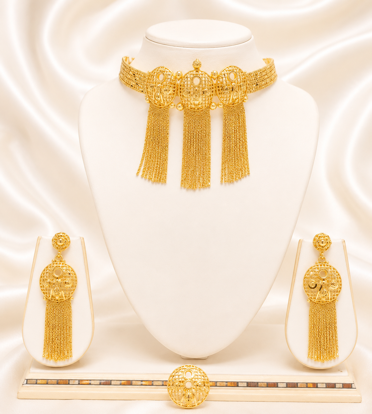 00924 - Necklace - 2 Gram Gold Plated