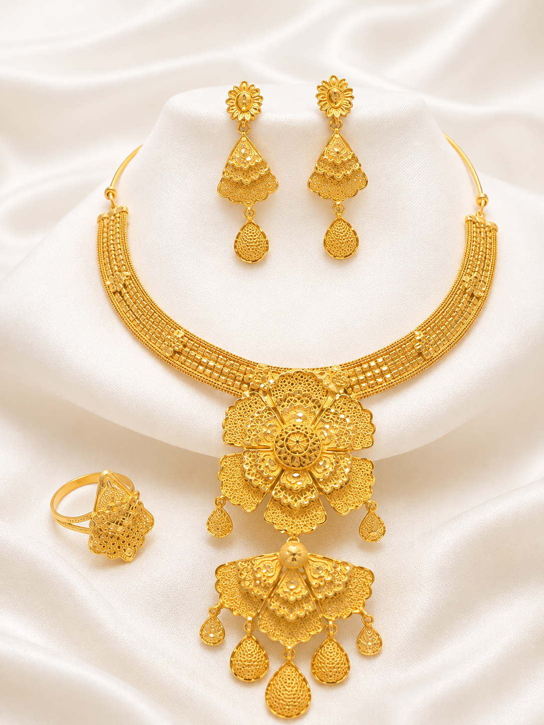 00926 - Necklace - 2 Gram Gold Plated