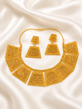 00927 - Necklace - 2 Gram Gold Plated