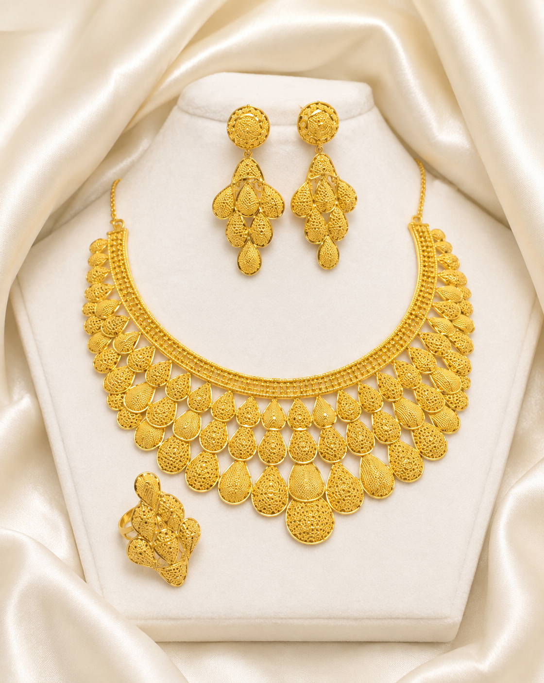 00934 - Necklace - 2 Gram Gold Plated