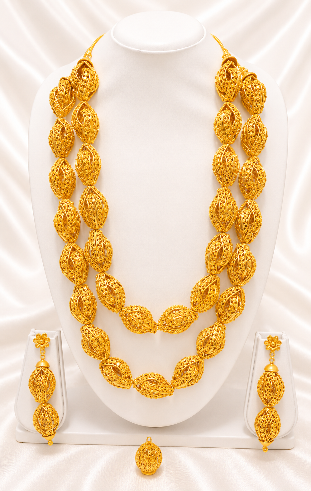 Necklace 0203 – Gold-Plated Statement Necklace
