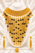 Necklace 0207 – Gold-Plated Ornate Necklace