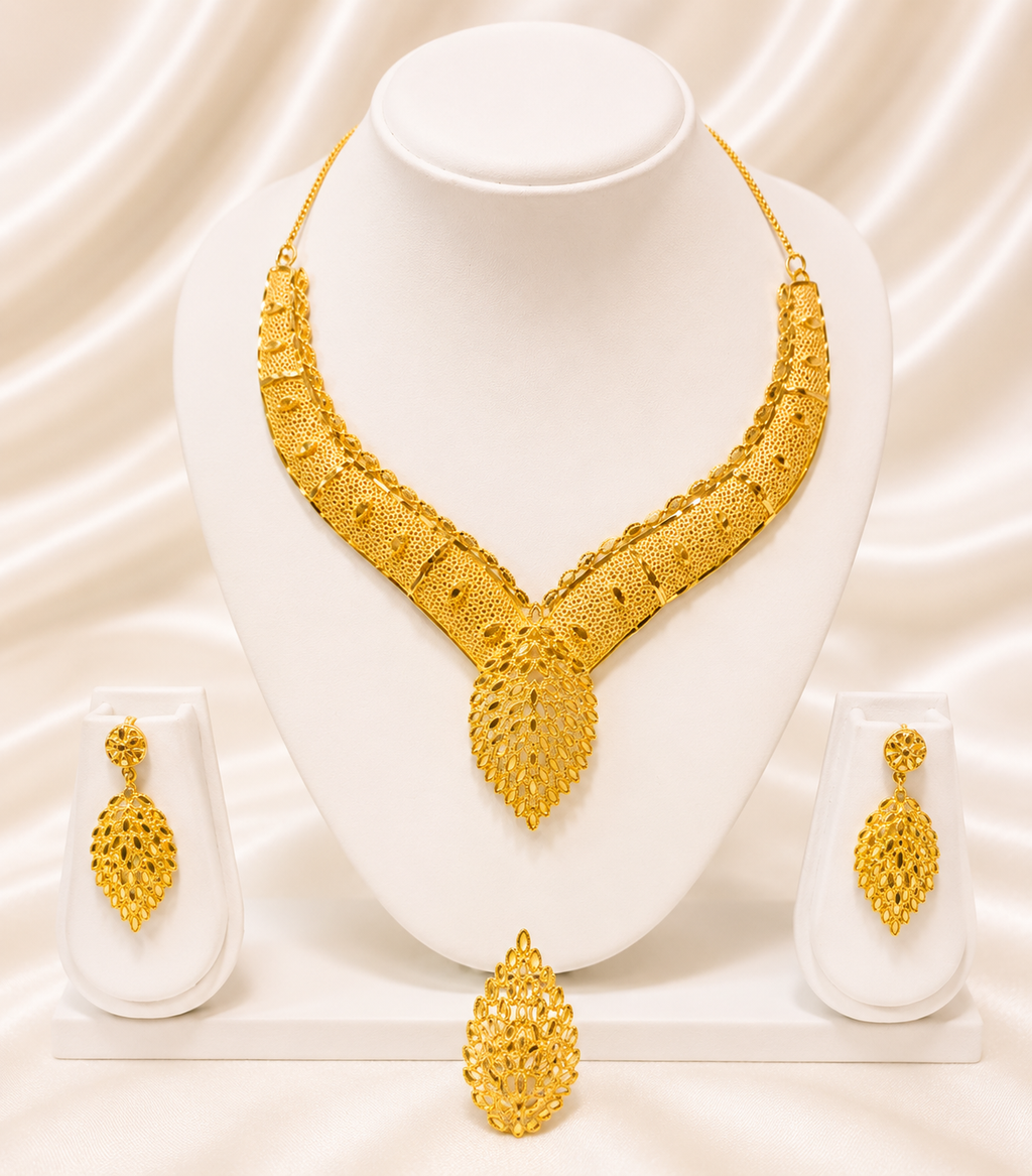 00237 - Collar - Baño de Oro de 2 Gramos
