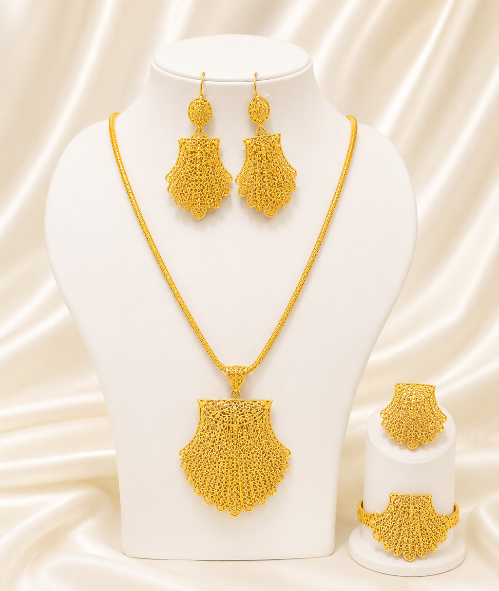 00317 - Collar - Bañado en oro de 2 gramos