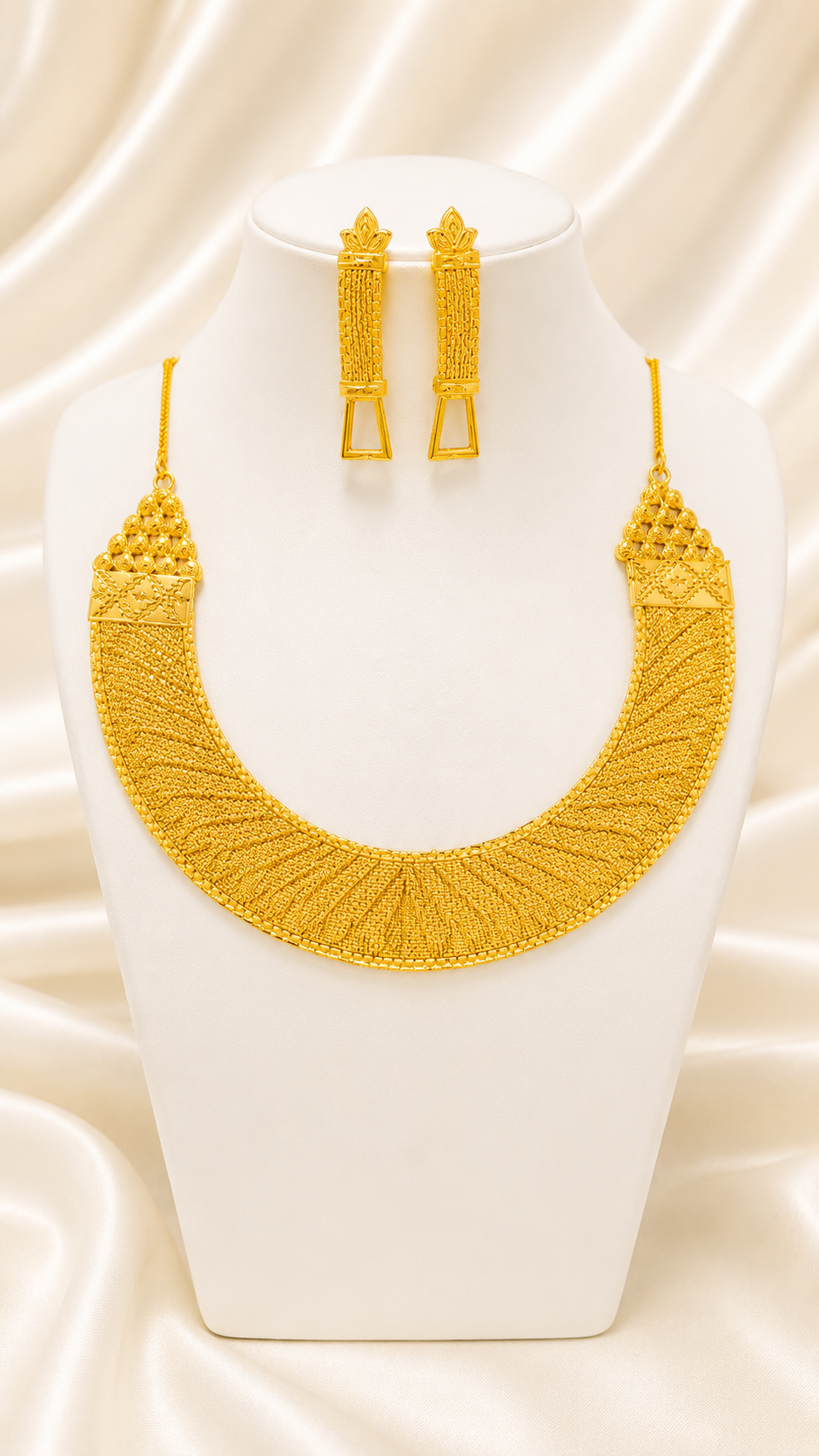 00319 - Collar - 2 Gramos Bañado en Oro