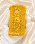 Bracelet 0108 – Gold-Plated Slim Cuff Bracelet