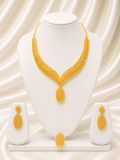Necklace 0221 – Gold-Plated Layered Statement Necklace