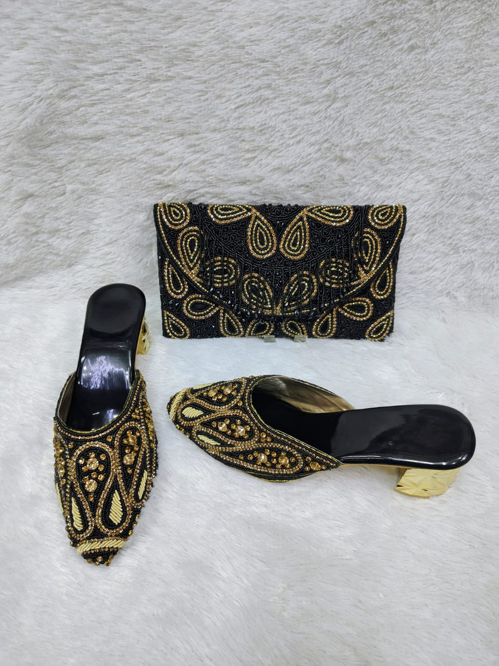 Set de tacón y cartera 0008