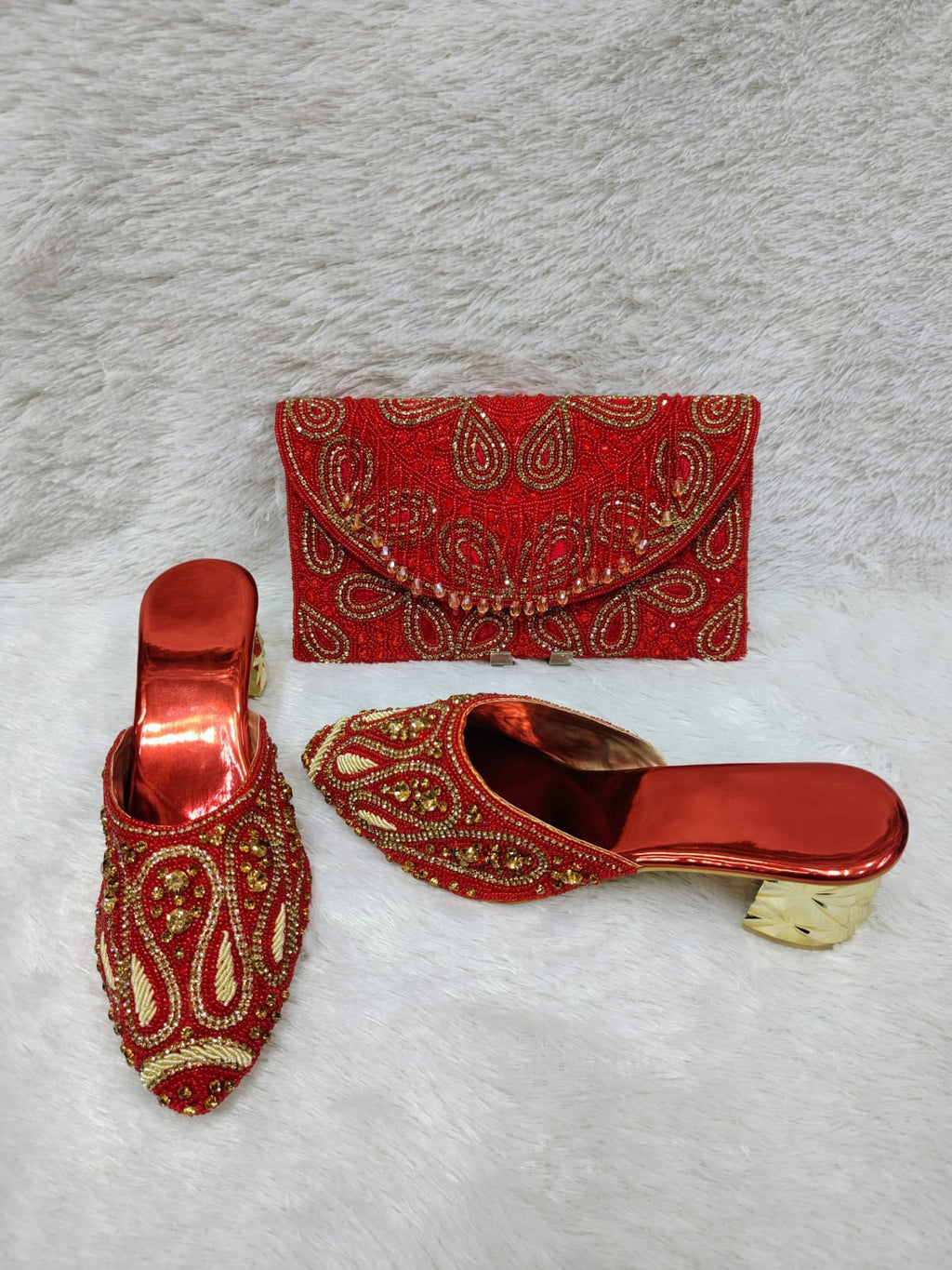 Set de tacón y cartera 0008
