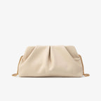 Elariah Luxury Chain Shoulder Clutch Bag – Elegant PU Leather Evening Purse for Weddings & Parties