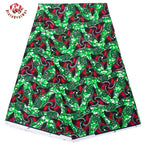 Elariah Ankara Wax Print Fabric – 6 Yards African Batik Polyester Material for Dresses, Sewing & Occasion Wear